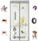Apanphy Fly Screen Doors, Magnetic Fly Screen Balcony Door, 90 x 210 cm, Reinforced Magnetic Fly Curtain, Insect Protection for Living Room, Patio Door, Mosquito Net with Magnetic Closure, No Drilling