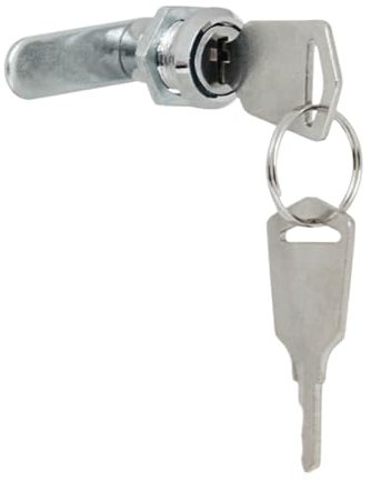 NALoRa Serrure de tiroir de sécurité de 12mm, Armoire de classement, boîte aux Lettres, casier de Placard, Bureau, Armoire, serrures à Came, quincaillerie de Meubles