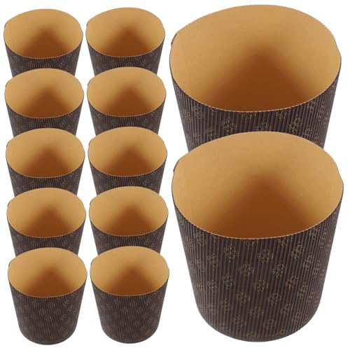 Luxshiny 25 Capacillos para Hornear Muffins de Papel, Diseño Elegante y Versátil para Repostería en Panaderías y Uso Doméstico