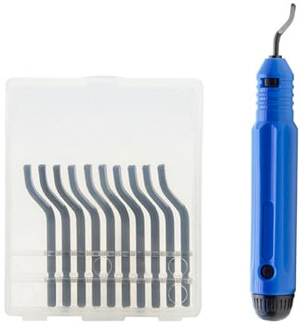 Deburring Tool Deburrer with Handle Deburring Tool 360 Degree Rotatable for Resin Pipe 3D Printer