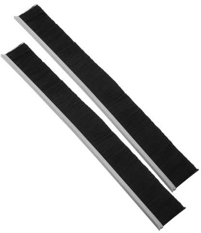 DIYEAH 2pcs Mailbox Cover Sealing Brush Letter Box Brush Strip Part for Removal