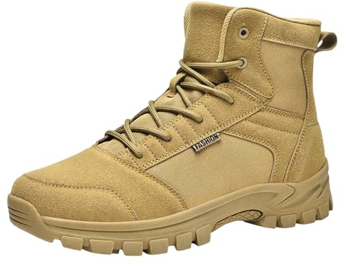 Bottes De Pêche en Eau Profonde Militaires Homme Chaussures Securite Chasse Chaussure Sécurité Antidérapant Shoes pour Hiver Militaire Safety Men Camouflage Couvreur Montante