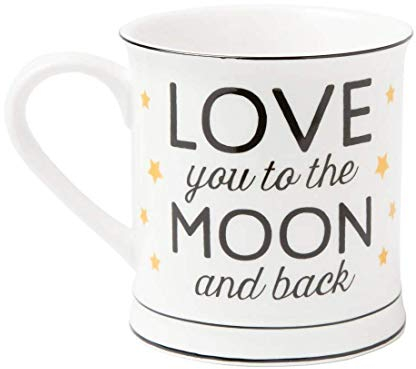 Kaffeetasse Love you to the Moon and back