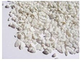 Sabbie e sassi naturali 1kg Sabbia Granulare Colorata (Bianco), Arancio, Unica