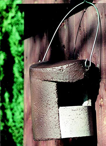 Schwegler Naturschutzprodukt Halbhöhle Satz 2 Stück Nistkasten Nisthöhle Vogelhaus Typ 2H ohne Katzen- und Marderschutz