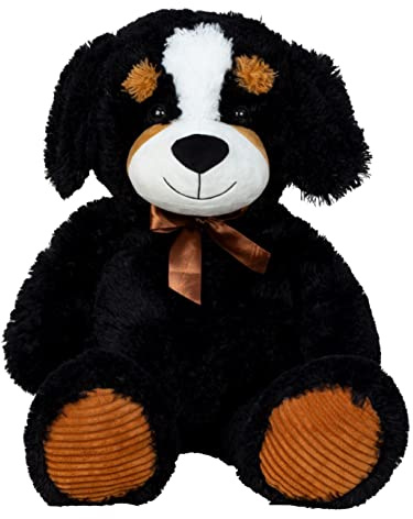 Lifestyle & More Plüschtier Hund Kuschelbär XXL 100 cm groß Plüschhund Kuscheltier samtig weich