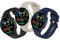 SenMore 3 Piezas Correa para Xiaomi Mi Watch/Watch S1/S1 Active/Color Sport, 22mm Ajustable Correa Deportiva de Silicona