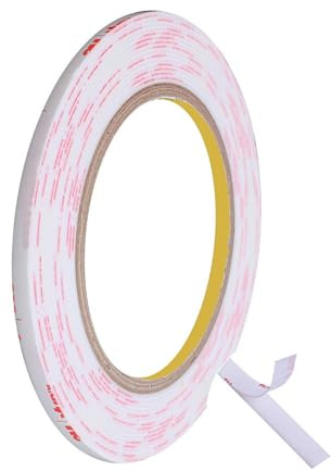 Hergestellt mit 3 M 4950 VHB doppelseitiges Klebeband Klebestreifen Klebepads Extra stark Schwerlast Acrylschaumband Hochleistungsklebeband Montageband, Innen-Außenbereich 4950_5mm x 5meter)