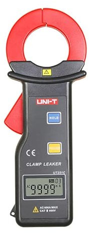UNI-T UT251A UT251C UT253A Current Leakage Clamp Meter Digital Detector High Accuracy Sensitivity Amp Amperometric Leak Tester(UT251C)
