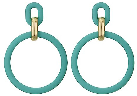 SIXDUTON Orecchini Cerchio Pendenti Donna Ragazze, Orecchini Grandi Donna Particolari, Vintage e Piuttosto Esagerati Orecchini Eleganti Colorati