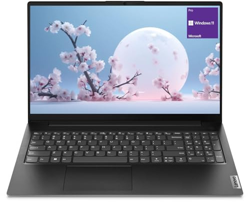 Lenovo V15 Gen 2 15.6 pulgadas FHD portátil para todos los días, procesador Intel de doble núcleo, 16 GB de RAM, SSD de 1 TB, HDMI, Wi-Fi, cámara web, Windows 11 Pro, negro