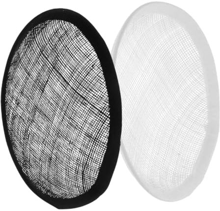 Gogogmee Bequeme Und Stabile Hutbasis Runde Fascinator-hutbasis Für Millinery