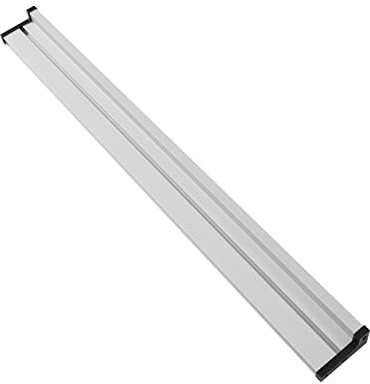 T-Schienen Gehrungsschiene, 75 Typ T-Schlitz Gehrungsschienenlehre aus Aluminiumlegierung, Holzbearbeitungs-Tischkreissäge T Slot, für Zäune und Holzbearbeitung, 800mm