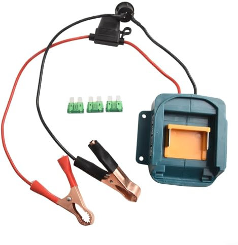 HOHOVYVY Cable de arranque adaptador para batería de litio de 18 V, kit de ayuda de arranque de batería, cable de refuerzo con mango de seguridad para vehículos