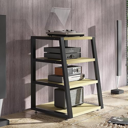 Genérico Estante para Juegos, Soporte para Medios, Soporte de Audio, Estante para Consola de Videojuegos, Soporte para DVD, Soporte para proyector, Soporte para Altavoces, Soporte para Tocadiscos, es