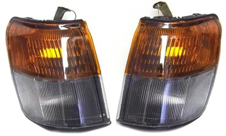 URAGER Intermitente lateral LED Para Mitsubishi Para Pajero Para Montero Shogun 1991 1992 1993 1994 1995 1996 Lámpara Señal Luz Esquina Indicador Lámpara Señal Giro(Only 1 Right)