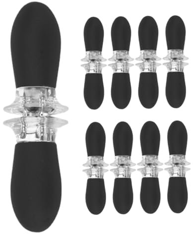 Abaodam 9 Paires Supports à Épis De Maïs Réutilisables Fourchettes à Maïs Compactes Et Ergonomiques Poignées Pratiques Pour Griller Brochettes De