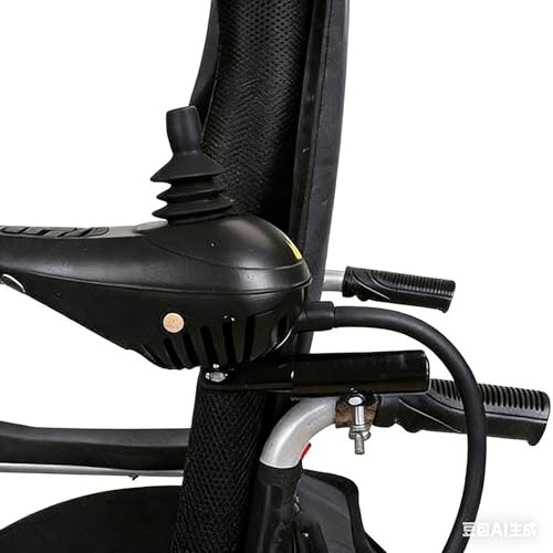 Halterung für Elektrorollstuhl-Steuerung hinten – stabile Joystick-Bedienelement-Halterung für Begleitsteuerung, kompatibel mit elektrischen Rollstühlen, Zubehör montierbar hinten