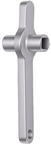 Oumefar Alloy Steel Radiator Bleed Handle, Imperial Key Sizes for Valves, Access Tight Radiator Valves Easily, Works with Standard Radiators Without Breakage