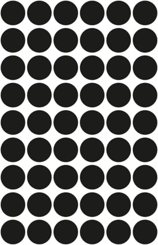 AVERY Zweckform 10 x Markierungspunkte 12mm VE=270 Stück schwarz