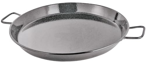 Piatto a Paella in metallo con 2 Manici Ø 70 cm