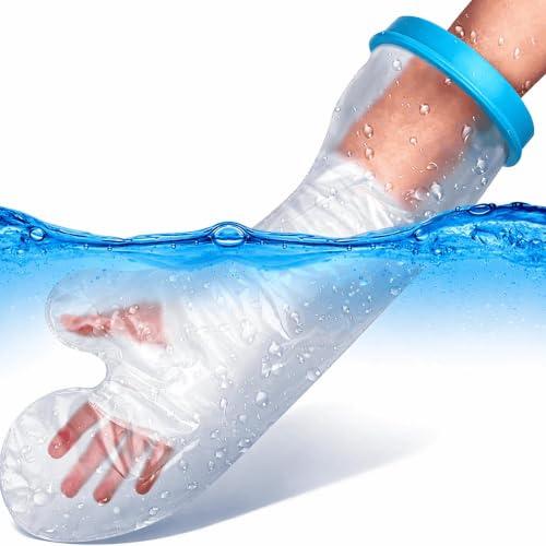 Waterproof Cast Covers for Shower Arm, Waterproof Cast Cover Arm Adult, Comfortable Cast Protector for Shower, Reusable Cast Cover Bag for Bandage, Wound Care Supplies, After Surgery Gifts [2026 Upgrade]