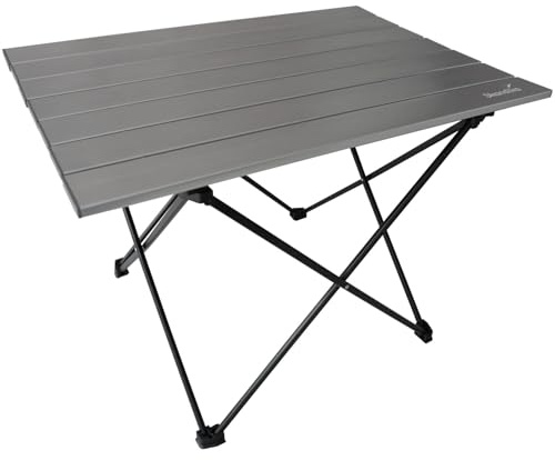Skandika Ruka S/M Camping Tisch klein | Campingtisch aus Aluminium, klappbar, sehr leicht, einfacher Aufbau, Stabiler Stand | Klapptisch für Campen, Zelte, Wandern, Reisen, Zuhause, Garten
