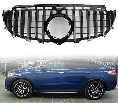 Artudatech Auto Kühlergrill Front Grill Kühlergrill W/Camera Passend für Mer-Cedes Benz W213 E-Class Amg 2016-2019
