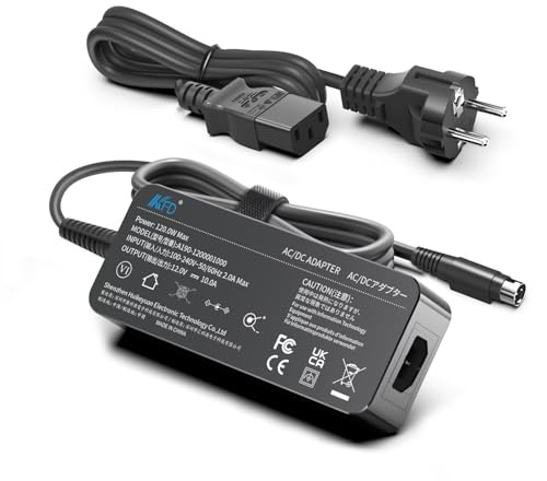 KFD Cargador de fuente de alimentación de 12 V para Synology DS1520+ DS410 DS410j DS411 DS412 DS918+ DS918 DS916+ 1019+ DC12V 10A 9A 8.33A 120W DiskStation Network Storage NAS-Server DC12V 10A 1200W