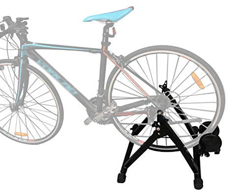 BAtlam Übungs-Mountainbike-Trainer-Magnet Indoor-Trainer-Ständer, magnetischer Widerstand, Fahrrad-Roller