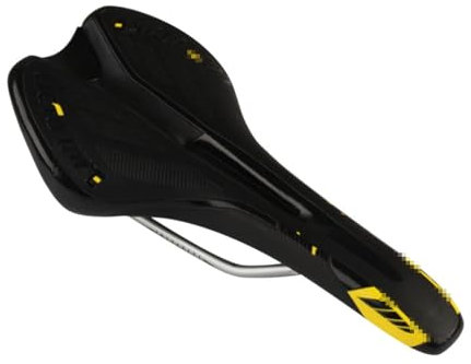 Fahrradsattel MTB Rennrad Radfahren Silikon Skid-Proof Sattel Sitz Silikagel Kissen Sitz Leder Vordersitz Matte C Typ Gelb