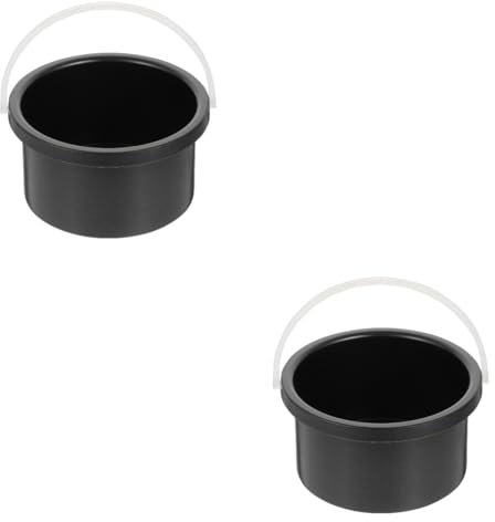 Didiseaon 2 Pièces pot de cire outils chauffeurette Métal bol en aluminium marmite chauffante cire à épiler Accessoires