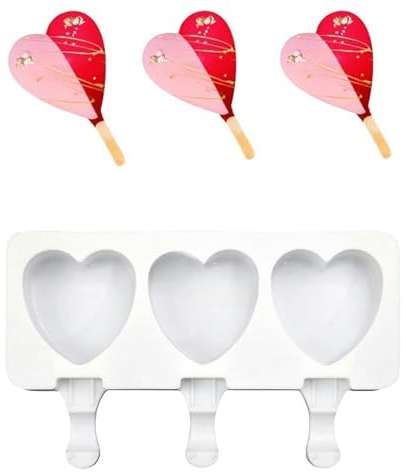Stampo Per Gelato Silico Mappa Crema Mappia Di Tegno Di Passo Del Ciocchi Dei Passi Studi Cube Ice Strumenti Mattisioni Fagati In Home-3 Buche Cuore