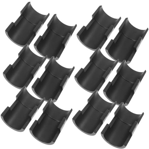 Gadpiparty 48stücke Drahtregal-verriegelungsklammern Aus Kunststoff Post-hülse Klammern Zur Befestigung Für Regalpfosten Regalklammern Für Metallregale Drahtregalteile