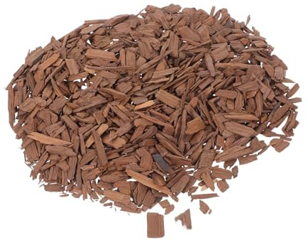 LIFKOME 100g Eichenholz Räucher Chips French Medium Toasted mit Leichter Röstung zur Weinherstellung und BBQ Smoking für Intensiven Geschmack und Verbessertes Aroma