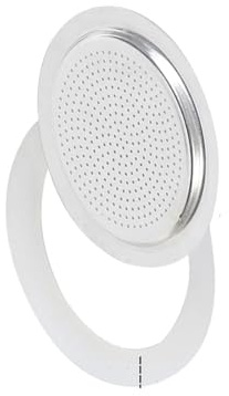 GUYTRM Joints en caoutchouc for cafetière italienne, rondelle flexible, joint d'étanchéité, remplacement for tasses, cafetières expresso lingli(12 cup sieve)