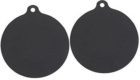 Zerodeko 2pcs Silicone Induction Cooktop Mat Reusable Protective Pad Heat-Resistant Kitchen Work Surface Protector for Cooking and Baking