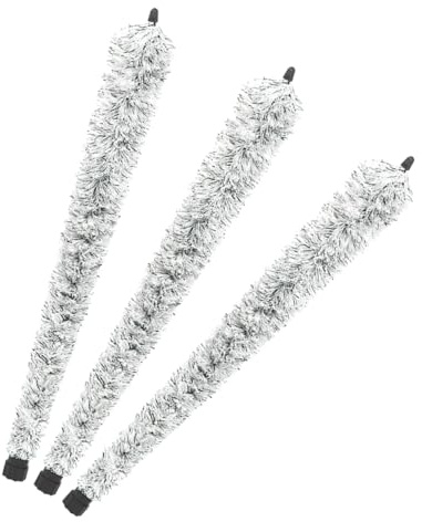 minkissy 3stücke Altsaxophon-reinigungsbürste Mit Baumwollfäden Für Innenreinigung Wischer Und Reinigungsset Für Instrumentenpflege Kompatibel Für Modelle