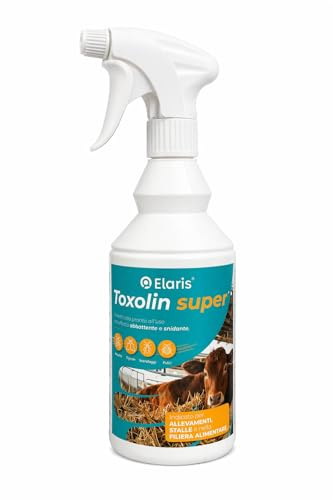 Ossian Toxolin Super Insetticida Pronto Uso – Piretro Naturale + Tetrametrina Azione Abbattente Snidante contro Zanzare Mosche Blatte Formiche – Industria alimentare, Stalle, Ospedali, Horeca (750 ML)