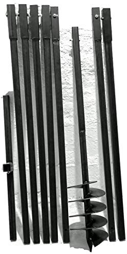 180/8 meter Erdbohrer Brunnenbohrer Handerdbohrer Erdlochbohrer Brunnenbau Pfahlbohrer brunnenbohrgerät