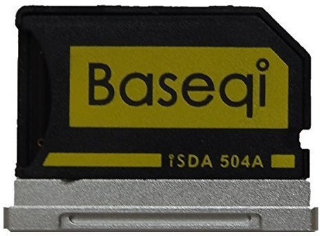 Bosvision Micro SD-Adapter für MacBook Pro Retina 15 Zoll / 38,1 cm, silberfarben