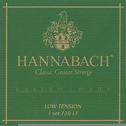 Hannabach Klassikgitarrensaiten Serie 728 Low Tension Custom Made - 3er Diskant - 7288LT