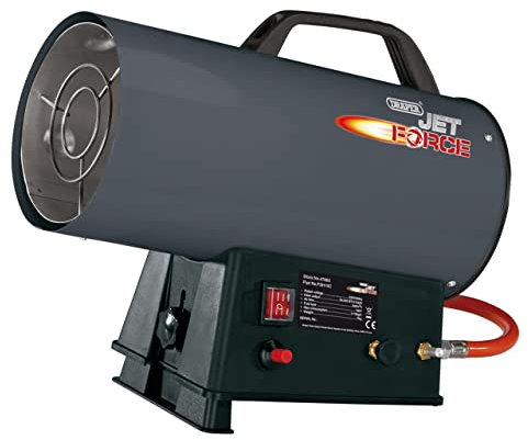 Draper 47063 Jet Force Propane Space Heater (34,000 BTU/10 kW)