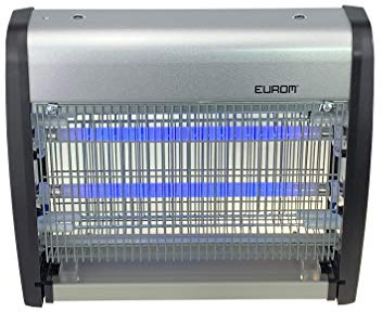Eurom Mückenschutz Fly Away 16-2 Insektenvernichter Insektenlampe UVA-Licht 2 x8 Watt 100m²