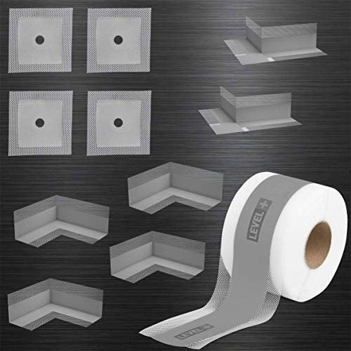 Dicht-Set Dichtband 10m Wandmanschetten Innenecken Bandset Abdichtung Frostbeständig Innen Außen SET G5