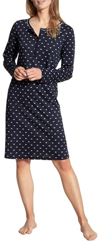 Calida Mujer Night Lovers Camisa de Noche Not Applicable, Lapis Azul Oscuro, L