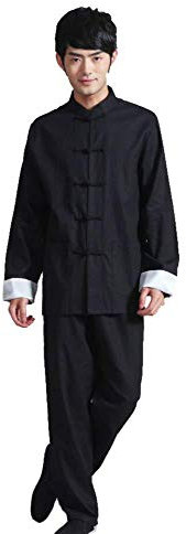 JTKDL Tai Chi Kleidung - Chinesische Kampfkleidung Kleidung Kleidung Hosen Für Männer Frauen - Baumwolle Und Hanf,XXL