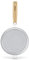 Culinare Naturals Sieve, Sustainable Bamboo/Stainless Steel, 33 cm x 16 cm, Kitchen Food Strainer Utensil/Tool, Fine Mesh Metal, Not Dishwasher Safe