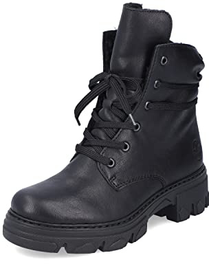 Rieker Damen Schnürstiefel 74624, Frauen Stiefel