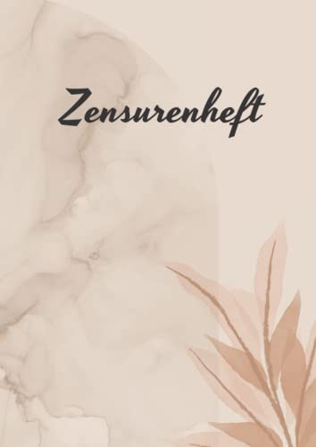 Zensurenheft: zensurenbuch und Schul Notizbuch für Notizen und Listen | Lehrer Schul Notenheft im DIN A4 Format | Notenheft für Lehrer mit extra großen Spalten